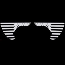 White Fender Sticker For Jeep Wrangler JL/JT Gladiator Trim Durable