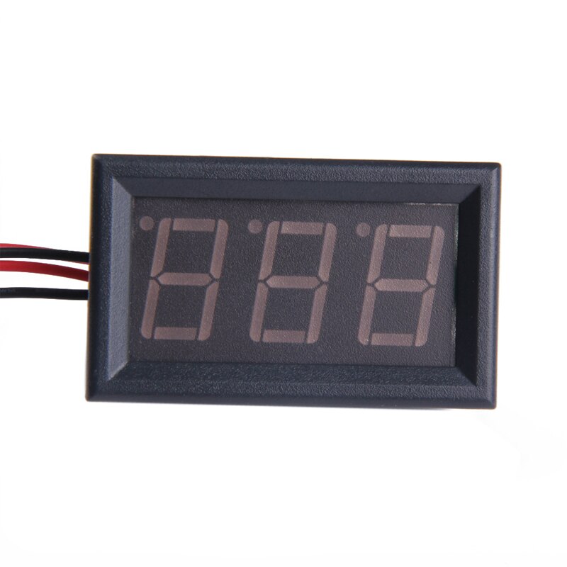 Amperimetro Digital Dc Ampèremeter 20A Rode Led Ampere Meter Panel Amp Meter Digitale Elektriciteit Ampermeter Meter