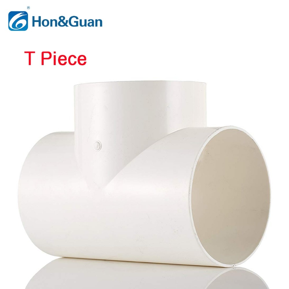 4‘’6‘’ Y&T Piece Duct Connector 3 Ways Splitter for Ventilation Tube Air Ventilator Connecting Extractor Plastic 100mm 150mm