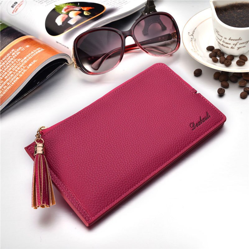 bank-id virksomhet kredittkortholder menn kvinner til deksel på saken lommebok kvinnelig mannlig veske veske lomme porte carte-kortholder b: Rød