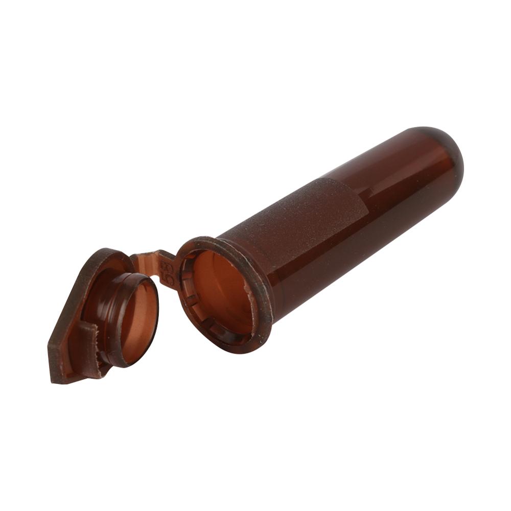 2ml Snap Cap Round Bottom Centrifuge Test Tube Laboratory Analysis Test Tube Sample Vial Container School Lab Equipment 100Pcs