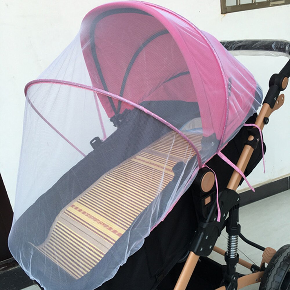 Full Insect Cover Summer Mosquito Net Baby Stroller Pushchair Mosquito Insect Shield Net IN STOCK Baby Stroller Mosquito Net