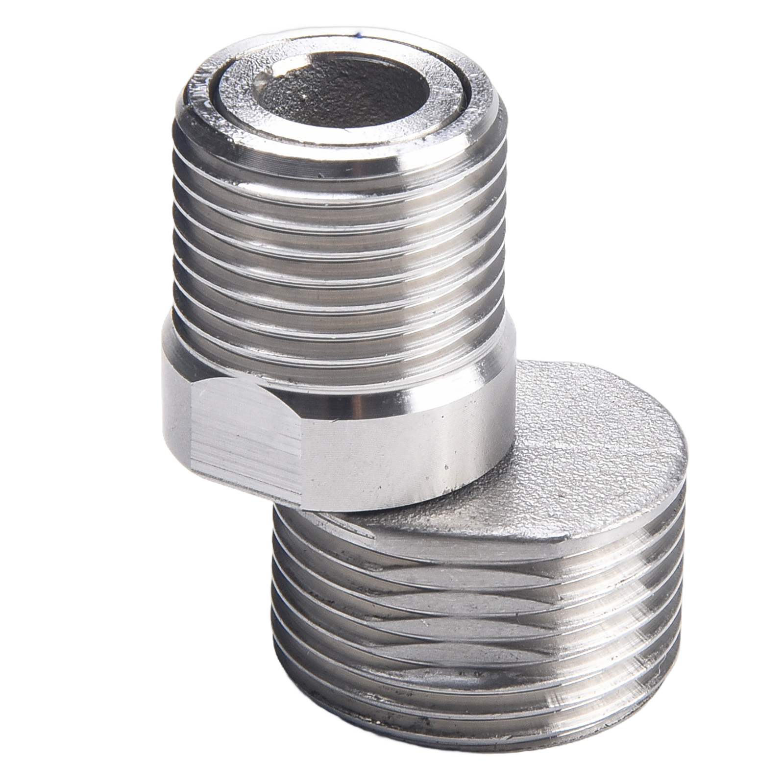 Adaptador de canto excêntrico, torneira ajustável angular, pé curvo, estilo curto ou longo, cozinha e banheiro, 360 graus: Branco