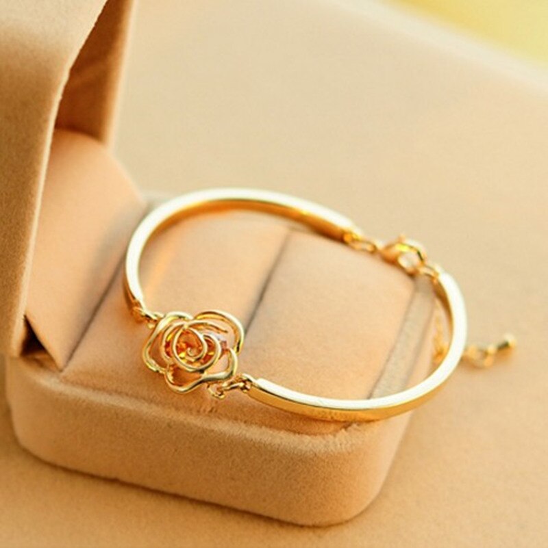 Koreaanse Sieraden Rozen Armband Mode Armband Vrouwelijke Camellia Zirkoon Armband