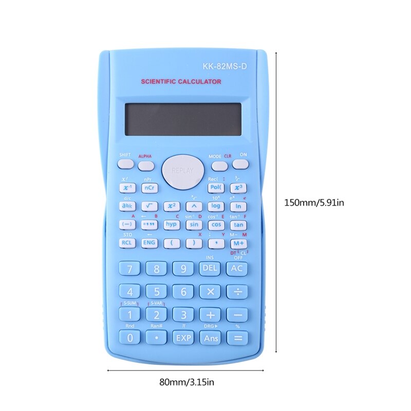 Cute Mini Calculator School Engineering Science Student Fixed Calculation Tool A0KB