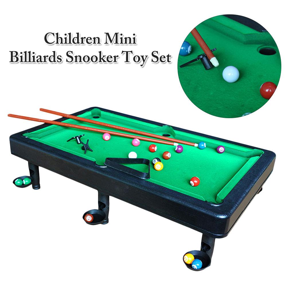 Child Table Tennis Board Games Mini Tabletop Pool Set Famil Party Billiards Game Kids Boys Girl Toy Have Fun Accessories