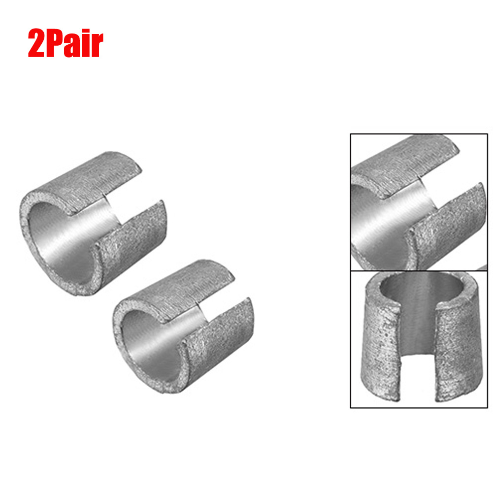 2 pares de adaptador de terminal negativo de bateria, conversores de calço positivo, conversores de terminais de bateria de carro, adaptadores de poste