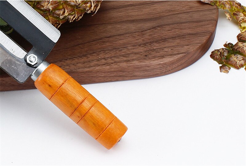 Sharp Sugarcane Cane knives pineapple peeler knife stainless steel large cane artifact planing tool peel fruit Paring knife