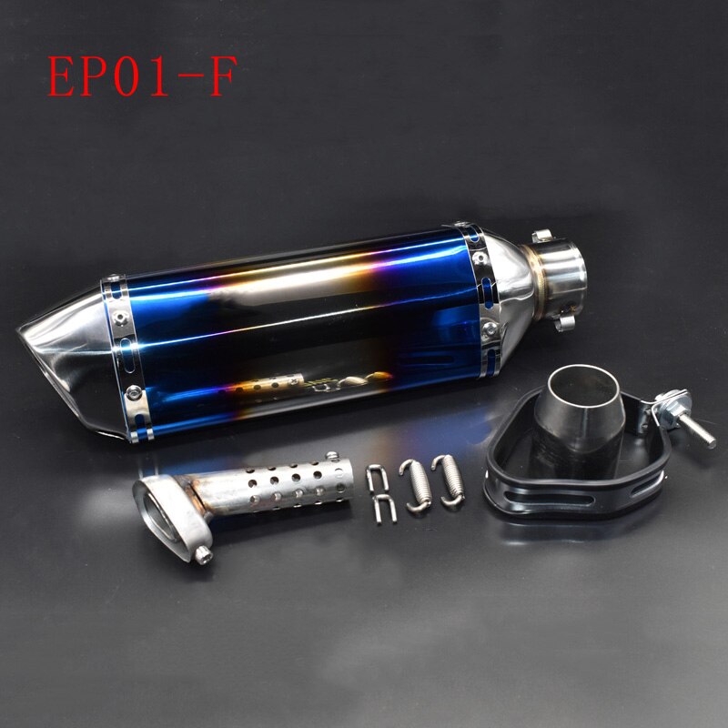 Universele voor akrapovic moto rcycle uitlaat escape moto met db killer Uitlaat Systemen voor honda benelli msx125 nmax EP01
