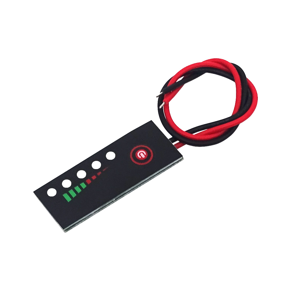 Batterij Niveau Indicator 1/2/3/4/5/6S 3.7-25.2V Lithium Batterij Li-ion Capaciteit Indicator Board Power Display Opladen Tester