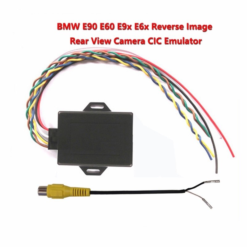 Voor Bmw Cic Reverse Image Emulator/Achteruitrijcamera Activator Voor E90 E60 E9X E6X Cic Met Pdc