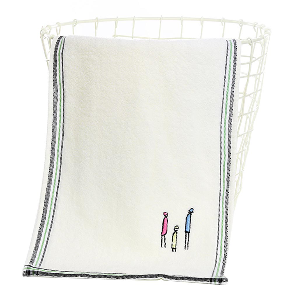 Prezent dla par ręcznie ekologiczna toaleta szybkoschnąca mieszanki bawełny ręcznik myjka rodzina akcesoria robić łazienki miękkie gospodarstwo domowe: biały