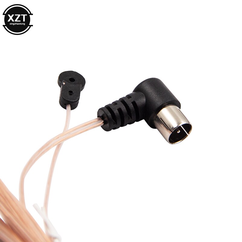 Antena dipolo aérea de cobre para interior, Radio HD en forma de T, conector PAL macho/hembra, 75 OFM, uso para YAMAHA AM/FM