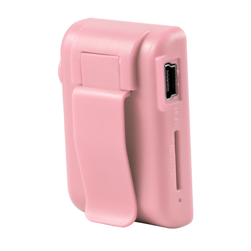 mini flower pattern button type MP3 player Music media support SD TF card#50