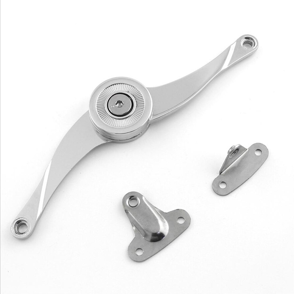 1Pcs Hydraulic Randomly Stop Hinges Kitchen Cabinet Door Adjustable Polish Hinge Furniture Lift Up Flap Stay Support Hardware