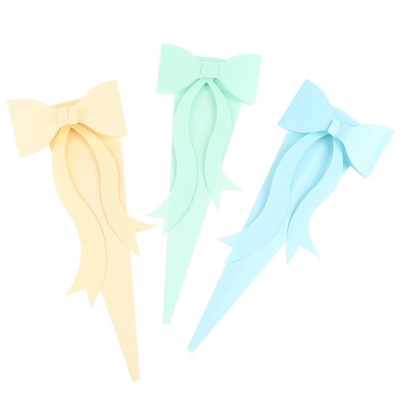 1pc Bowknot Flower Packaging Box Portable Rose Flower Box Paper Bag Single Bouquet Box Valentine's Day Birthday Party