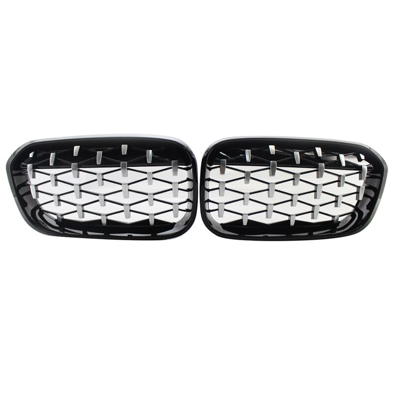 Front Nier Grill, voor Hood Diamant Grille Meteor Grill Voor-Bmw 1 Serie F20 F21 Lci -17 51137371685 51137371686