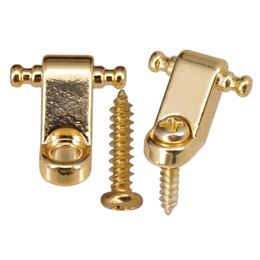 Durable Guitar Roller String Tree String Retainer Mounting Roller String Tree Tree Electric Guitar Parts: Golden