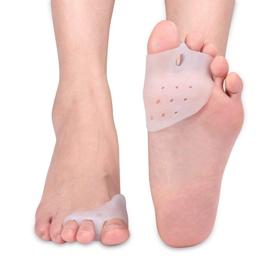 Bunion Corrector Relief Gel Teen Separator Tenen Stijltang Hamer Pads Kussen Voetverzorging Teen Orthese Massager Teen
