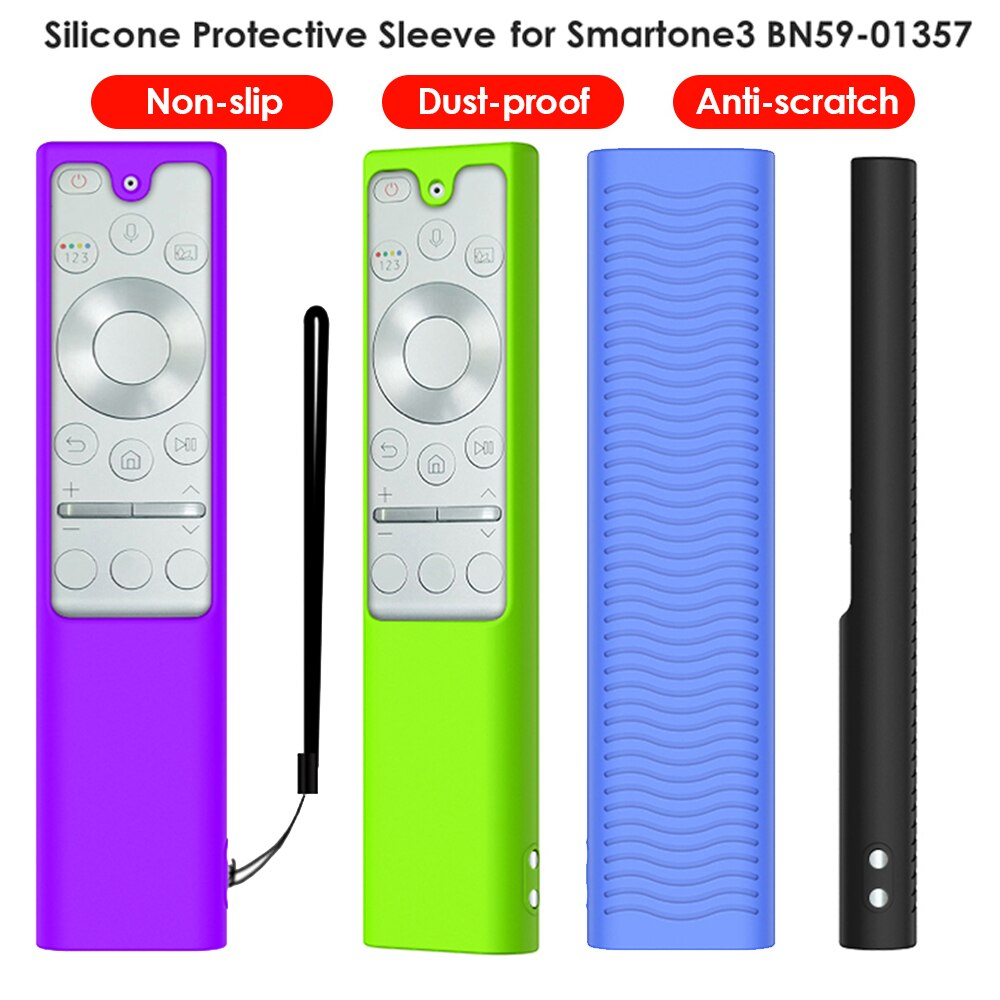 Funda protectora para Control remoto de TV inteligente, carcasa suave de silicona para Samsung Smartone3 TV serie BN59-01357 TM1990C