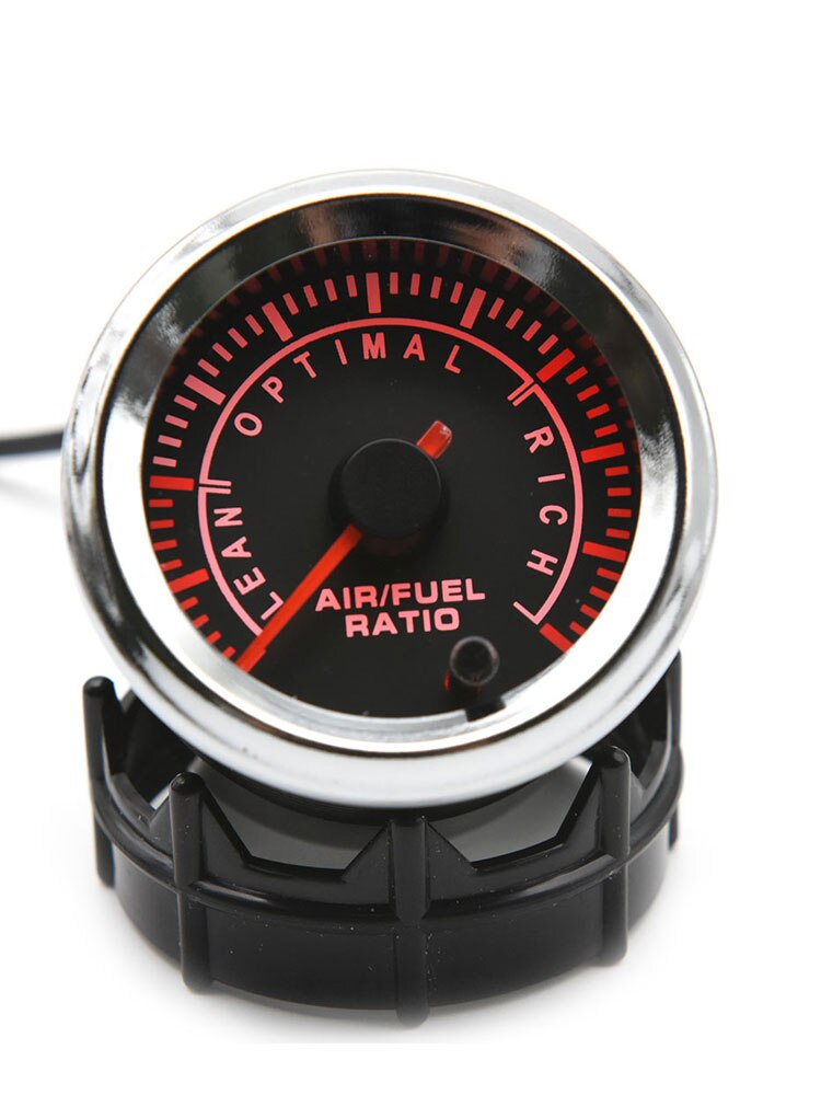 52Mm Air Fuel Ratio Gauge 7 Kleuren Achtergrondverlichting + Smalband O2 Zuurstofsensor Auto Gauge Fit Voor 12V auto Air Fuel Ratio Afr Sensor