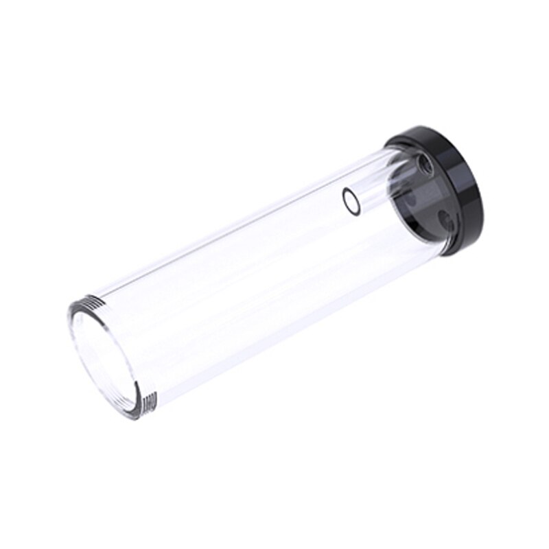 Bykski CT-F60-AL-V2 60MM/100MM/150MM/200MM 3 Löcher Einzigen Abdeckung transparent Zylinder Reservoir, wasser Panzer Kompatibel Multi Pumpe: 200MM