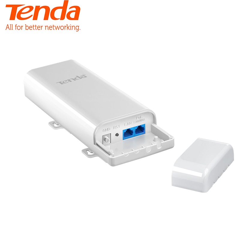 Tenda O3 150 Mbps Outdoor 5 KM 2,4G CPE Wireless WiFi Repeater Extender Router AP Access Point Wi-Fi Brücke mit POE Adapter