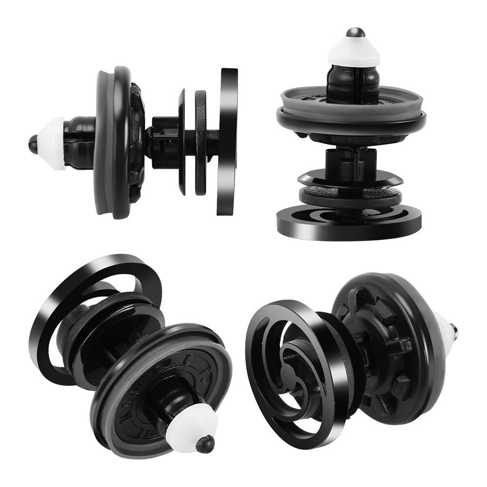 10x Interior Door Trim Panel Card Clips For VW Volkswagen Touran Tiguan Golf Passat Polo Car Plastic Rivets Fasteners