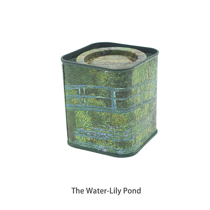 Retro Square Tin Can Empty Cube Tin Box Storage Container kit for Tea Coffee Herb Candy Chocolate Sugar Spices and Crafts: 17