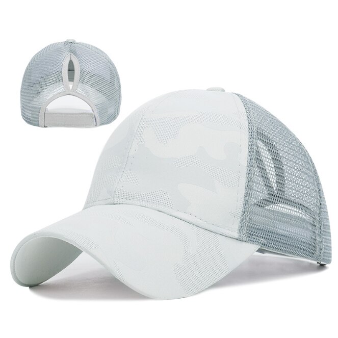 Gorra de béisbol para deportes al aire libre, gorra con apertura trasera superior, estilo Polo de camuflaje, gorros para mujer, gorro de Hip Hop: type13