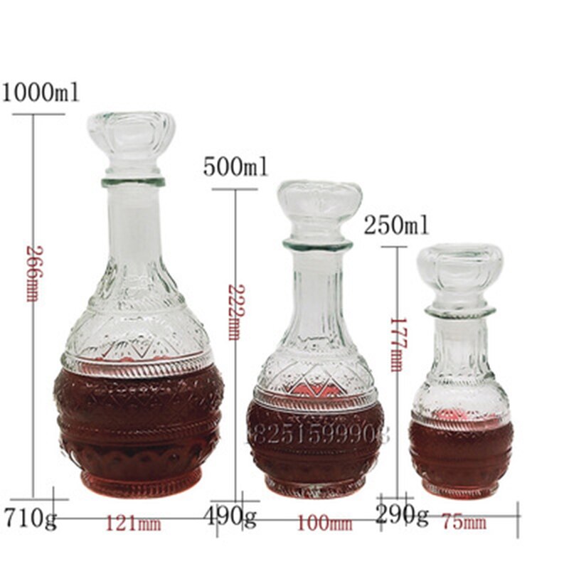 1 Pcs classcial home party whiskey Decanter GLA-139