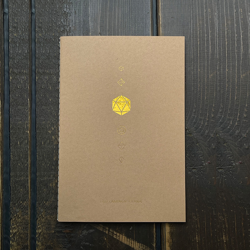 DnD 5e Notebook Journal|Character Sheets|Cheat Sheets|NPC Tracker|Maps...All-In-One|Craft paper cover|8 colors to choose from: PURPLE