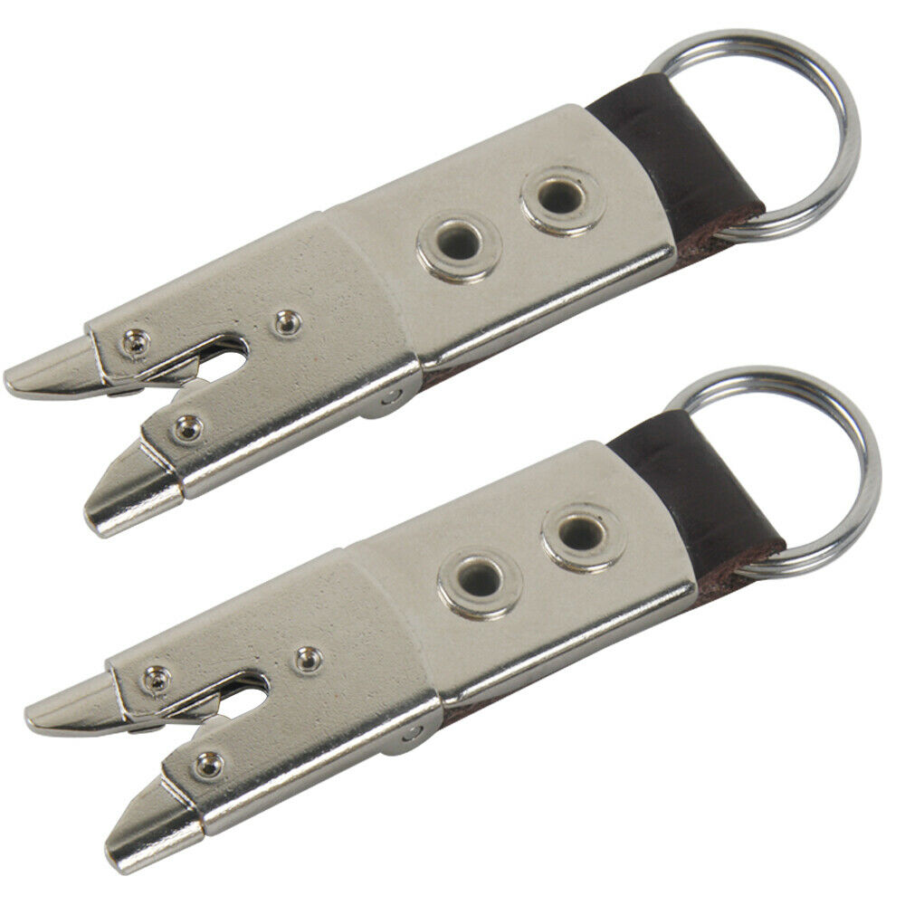 2x Neck Strap Alligator Clips Voor Rolleiflex 2.8F 3.5E 2.8E 3.5F 3.5T 3.5C Tlr