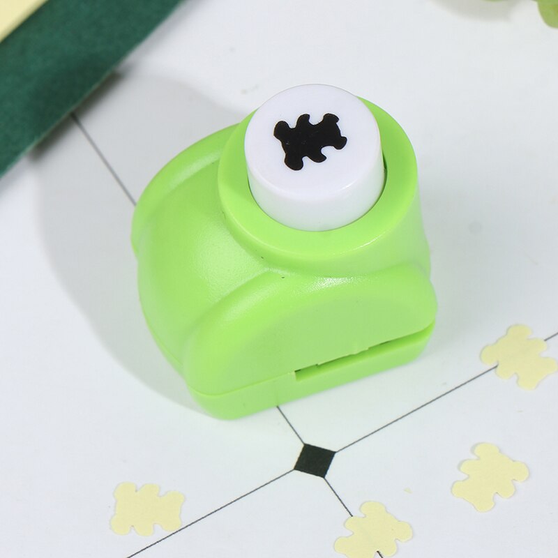 1Pc Mini Scrapbook Punches Handmade Cutter Card Craft Calico Printing DIY Flower Paper Craft Hole Punch Puncher random Color: G