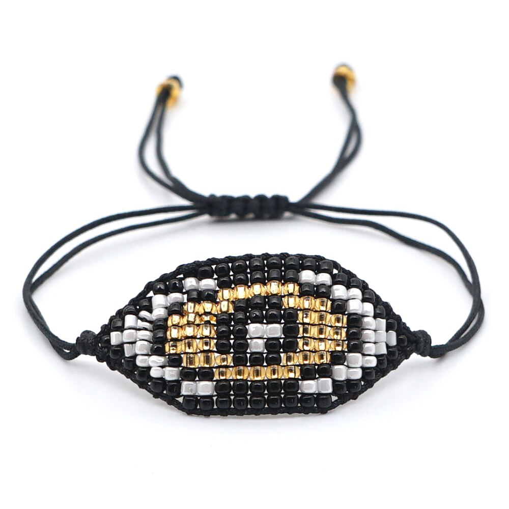 Go2Boho bijoux mauvais oeil Bracelet femmes Bracelets amitié Miyuki gros Bracelet Chic Pulseras Mujer Moda: MG-B180206C