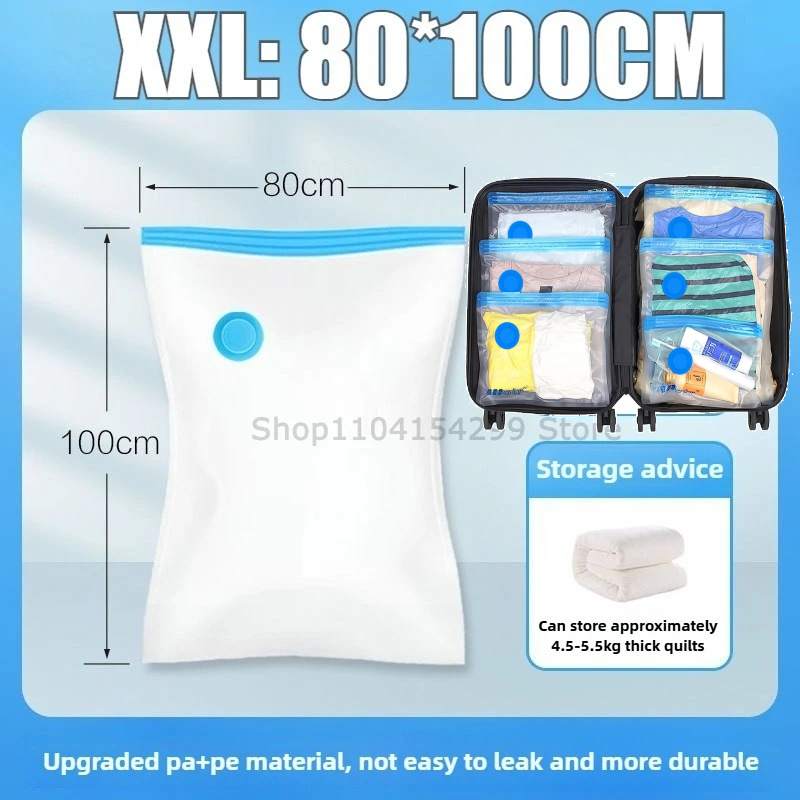Vacuum Storage Bags Vacuum Seal Bag Space Saving Bags for Comforters Clothes Pillow Bedding Blanket Storage: Burgundy