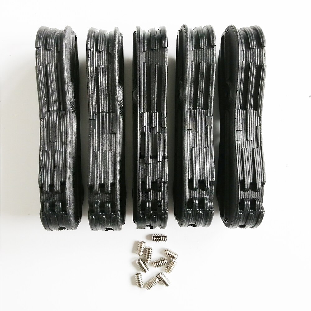 5 Boxes/ Set Fcs II Fusion Fin Box 1 Center + 4 Side Surfboard Fins Surf Fin FCS 2 Plugs 0 + 5 + 9 Degree Fusion Fin Plug