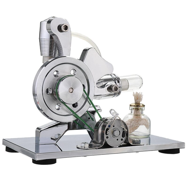 Luft stirling motor modell elektrisk generator fysik experiment ångkraft leksak