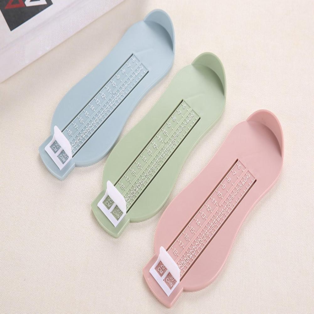 5 couleurs bébé pied règle enfants pied longueur mesure dispositif enfant chaussures calculatrice bambins chaussures ajustement jauge outils