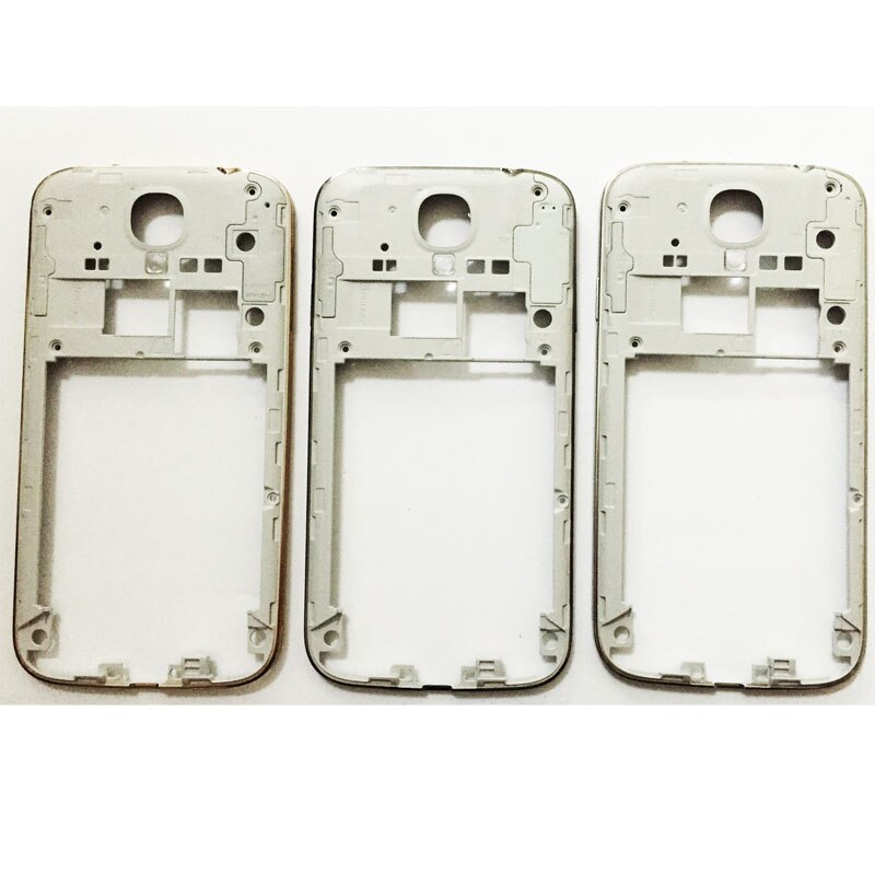Marco medio para Samsung Galaxy S4 i9500 i9505 I337, Panel medio biselado, carcasa para chasis, carcasa con clave de volumen de energía