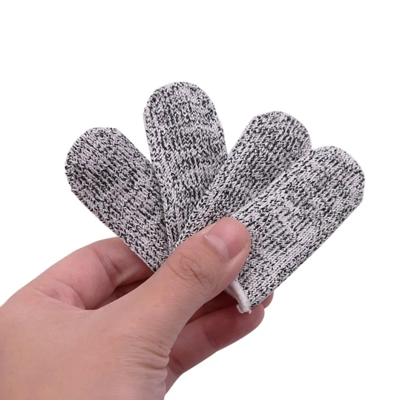 10/20 st skärskyddande fingerskydd, fingerärmskydd, återanvändbara fingerhandskar, fingertoppsskydd för sömnad, klippning och hantverk