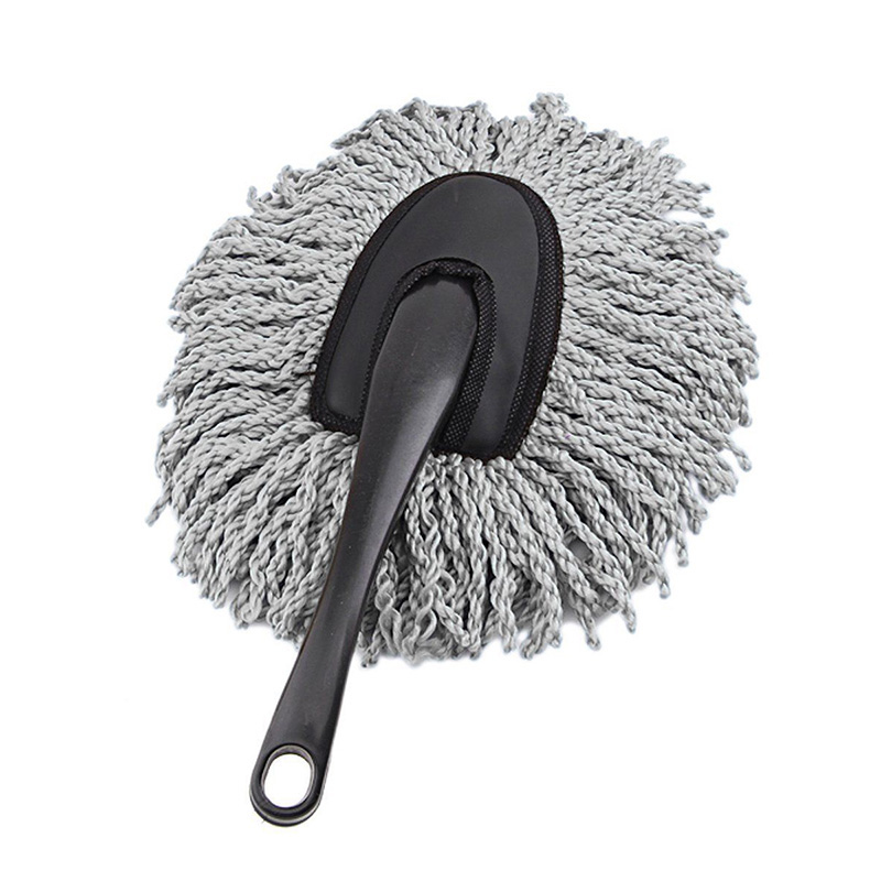 Microfiber Car Wash Brushes Car Cleaning Brush Auto Care Washer Clean Tool Wax Dust Mop car styling Purple