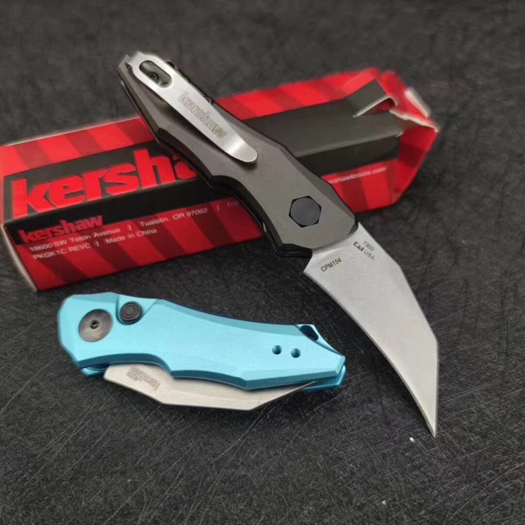 Kershaw 7350 Launch 10 Mes Vouwen, 9Cr18MoV Blade, Aluminium Handvat Met Clip