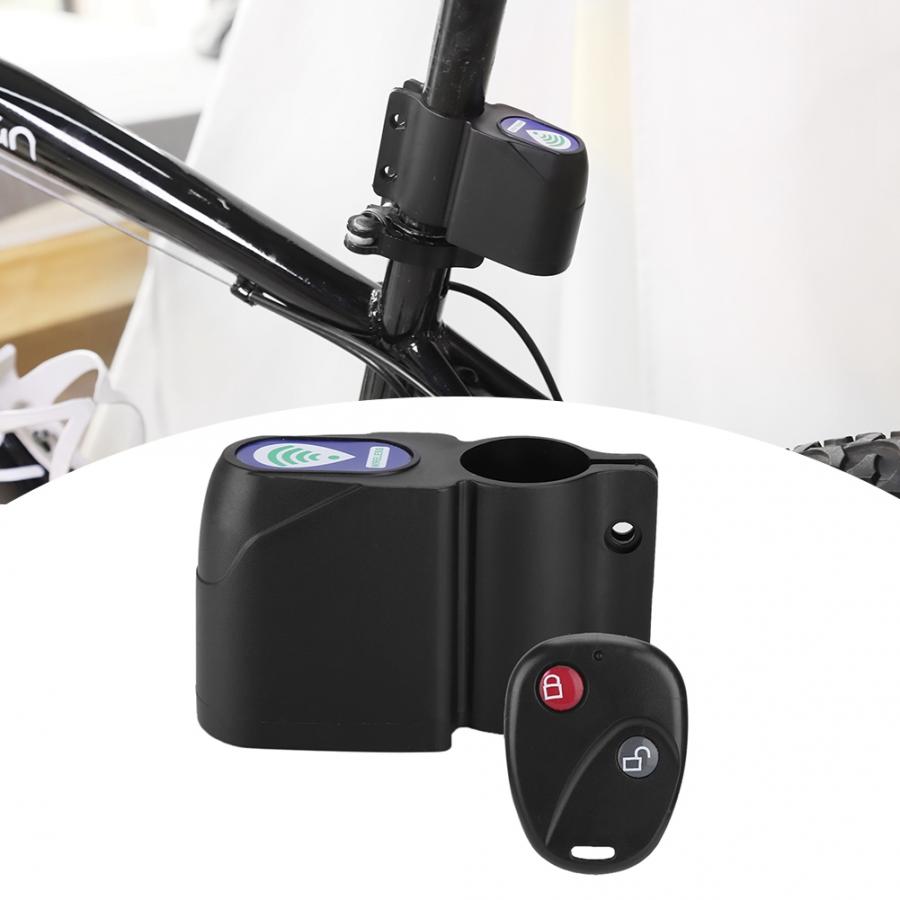 Anti-theft Bike Lock Cycling Security Lock Wireless Remote Control Bicycle Alarm Cycling Security Lock cerradura seguridad
