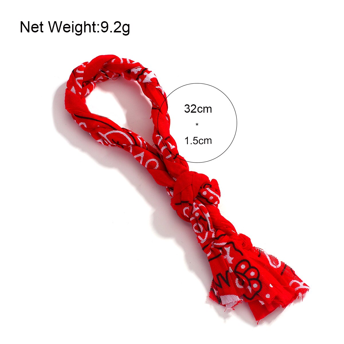 ALLYES – Bracelet Bandana tressé en tissu pour femmes, style bohème, tendance ethnique, noué, bijoux