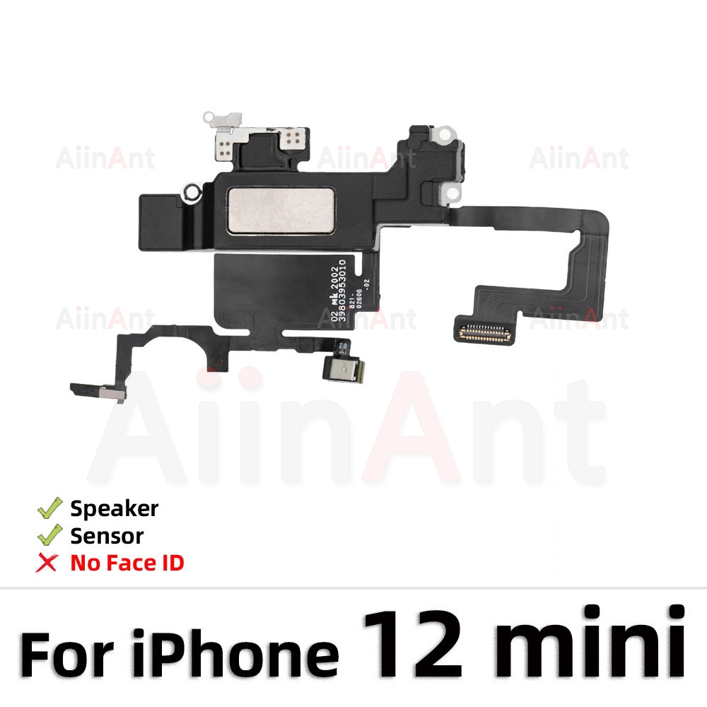 AiinAnt Telefon oben Nähe Sensor Klang Ohr Hörer Lautsprecher biegen Kabel Für iPhone 11 12 Profi X Xr Xs max 5s 7 8 Plus Sapre Teil: Orange