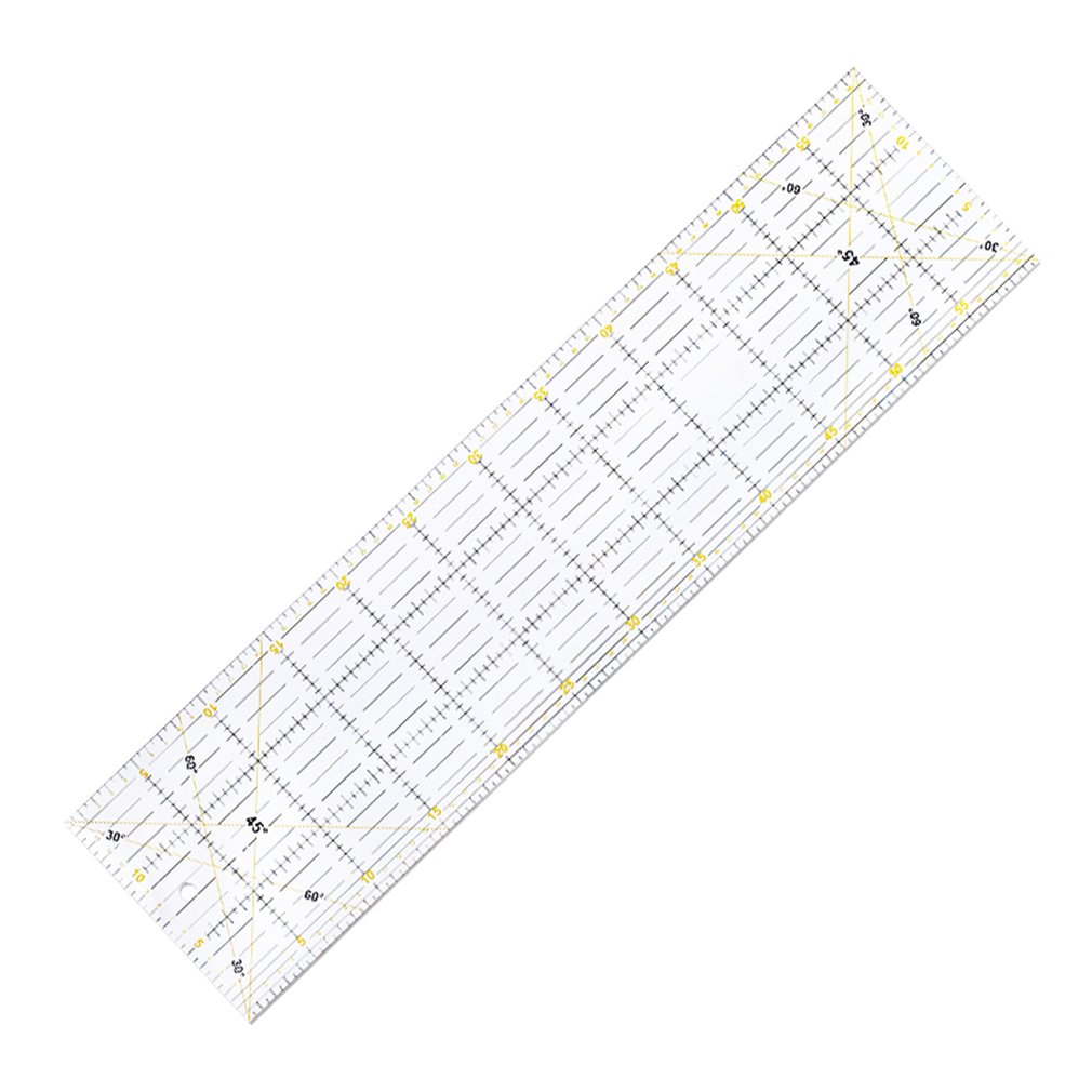 Patchwork ruler cutting special ruler 60cmx15cm th... – Grandado