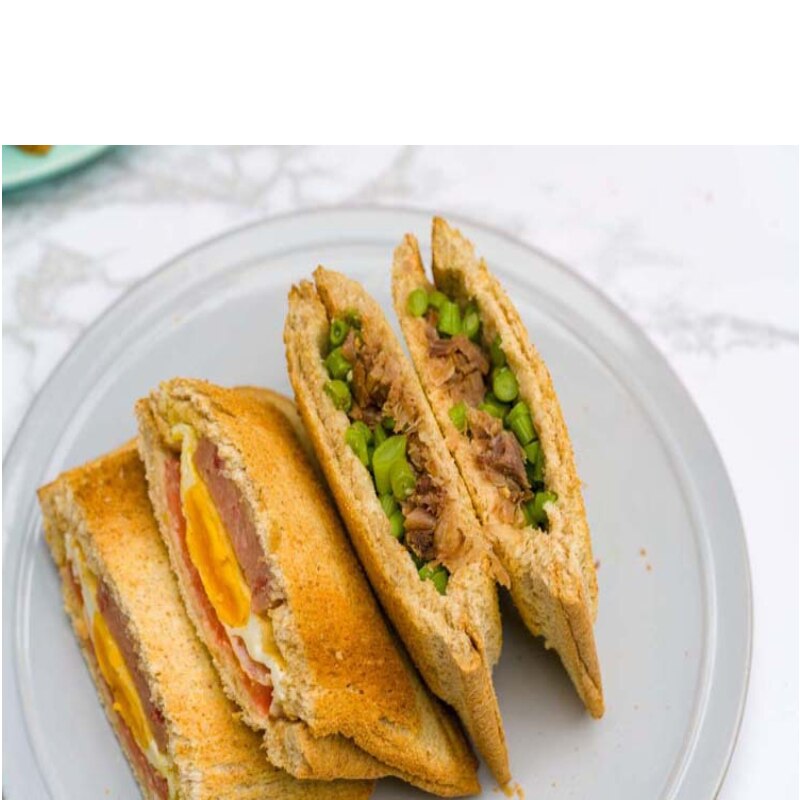 Filet à Sandwich en acier inoxydable, sur la cuisinière, pain, grille-pain/pince à Toast, outils de cuisson, accessoires de cuisine