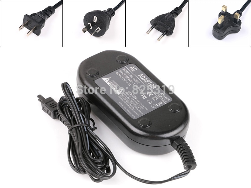AC Voeding Adapter/Oplader voor JVC Camecorders AP-V19 AP-V19E AP-V19U AP-V20 AP-V20E AP-V20M AP-V20U LY21103-001E