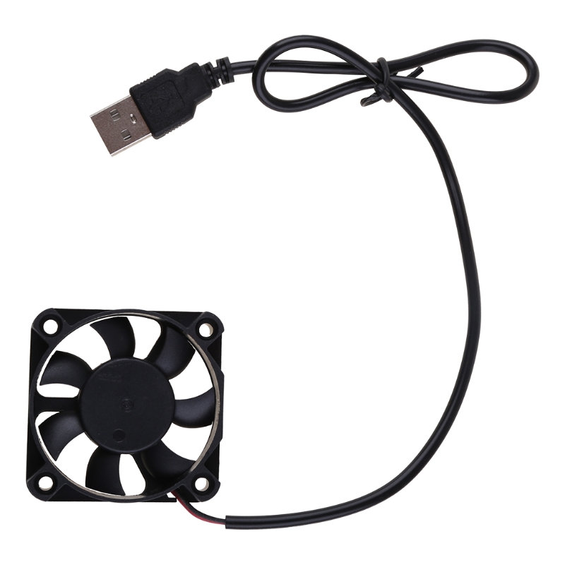 Ventola di raffreddamento silenziosa da 50mm DC DC 5V 0.1A 5010 5012 DC silenzioso senza spazzole per stampante 3D PC Case Fan